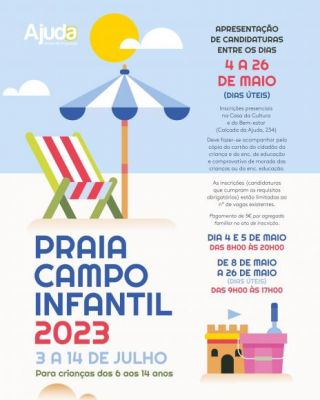 PRAIA CAMPO INFÂNCIA (6-14 ANOS)