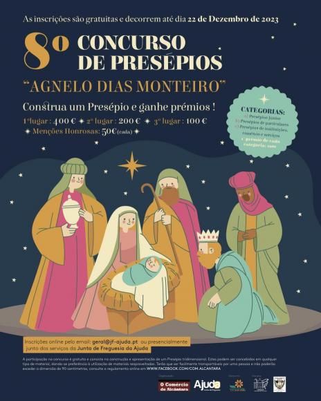 Participe no 8° Concurso de Presépios "AGNELO DIAS MONTEIRO®".