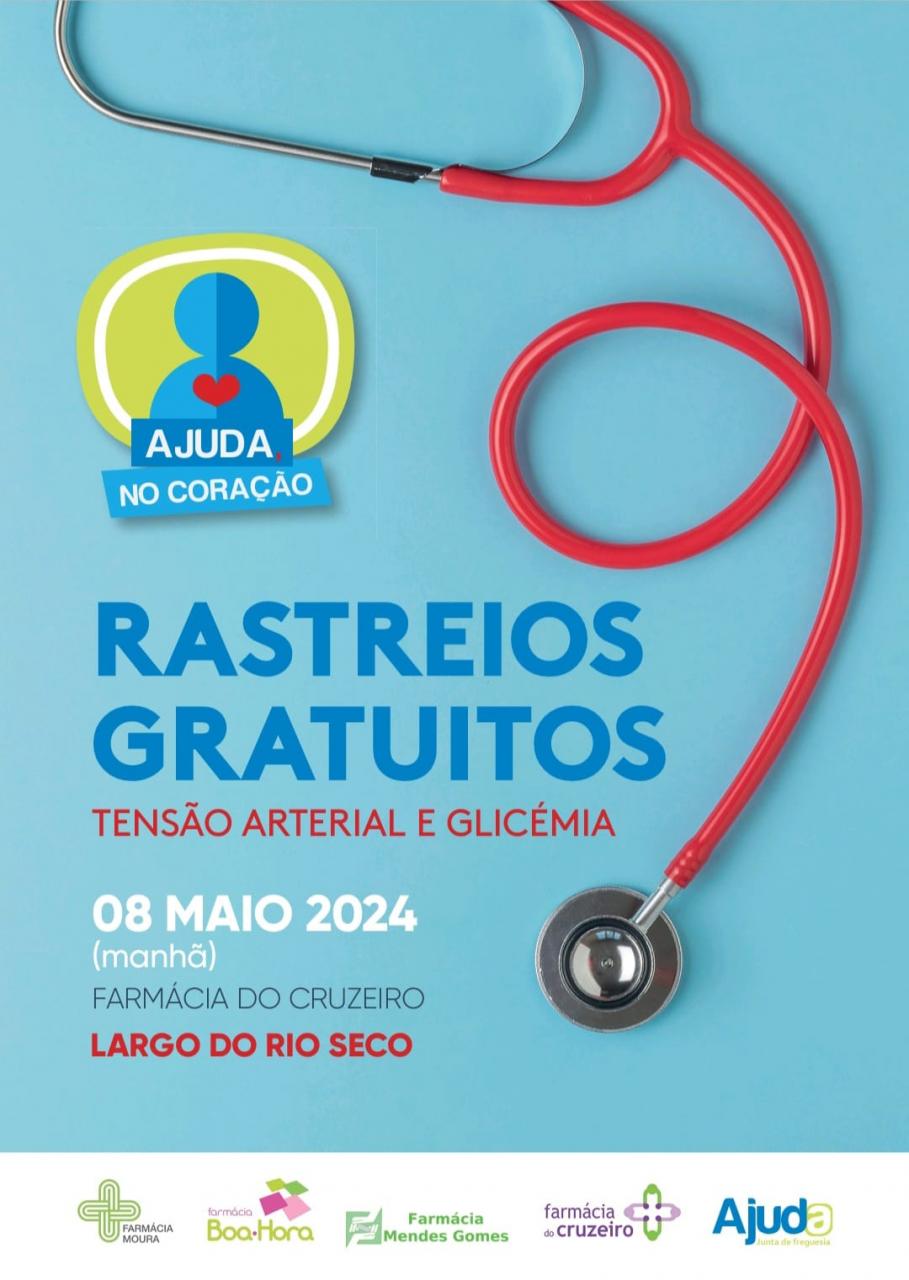 Rastreio gratuito na Ajuda 