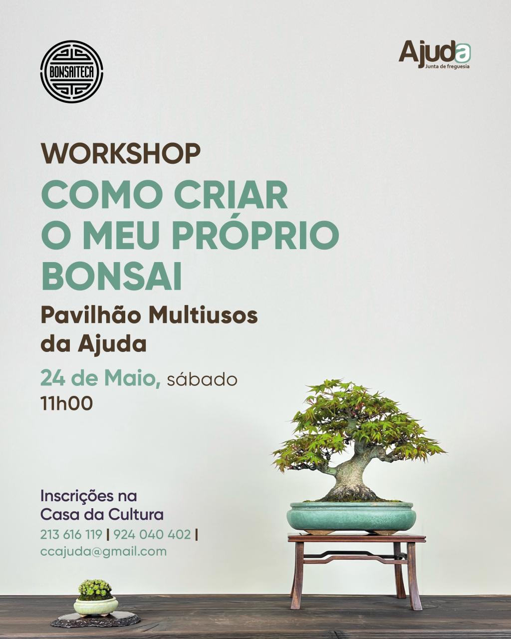 Workshop "Como Criar o meu próprio Bonsai"