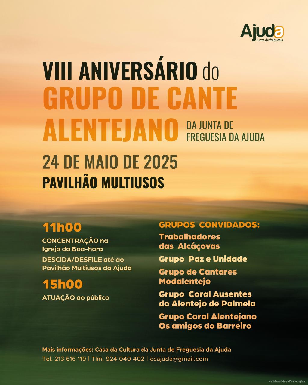VIII Aniversário do Grupo de Cante Alentejano