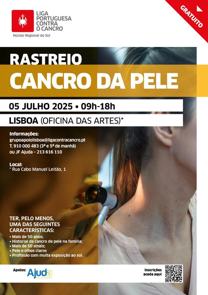 Rastreio Cancro da Pele - Inscrições