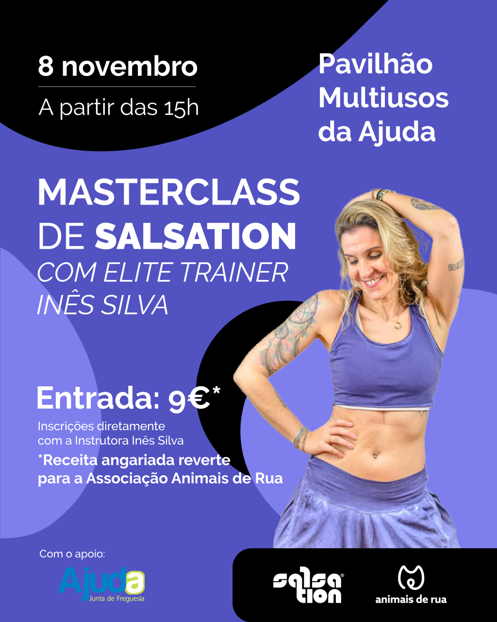 Masterclass Salsation - Evento Solidário