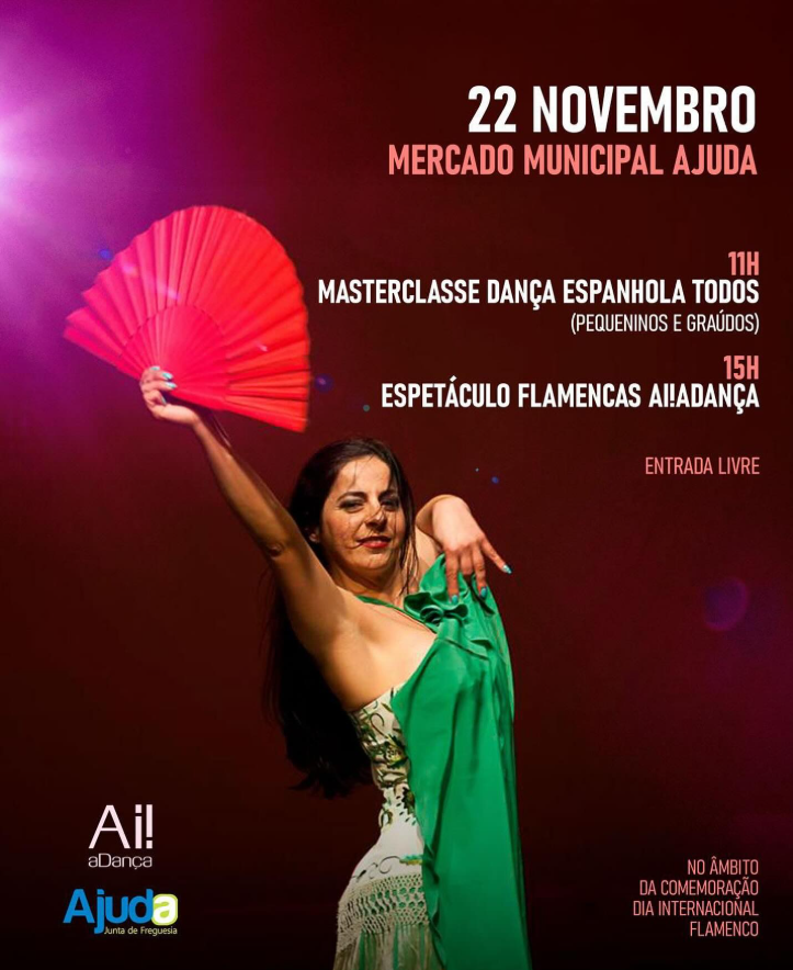 Flamenco no Mercado da Ajuda