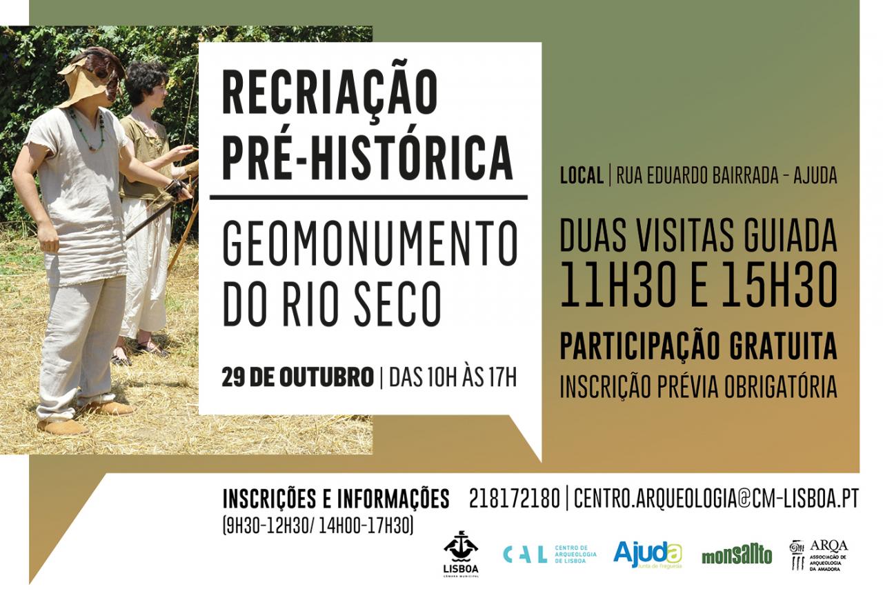 Recriação Pré-histórica - Geomonumento do Rio-Seco
