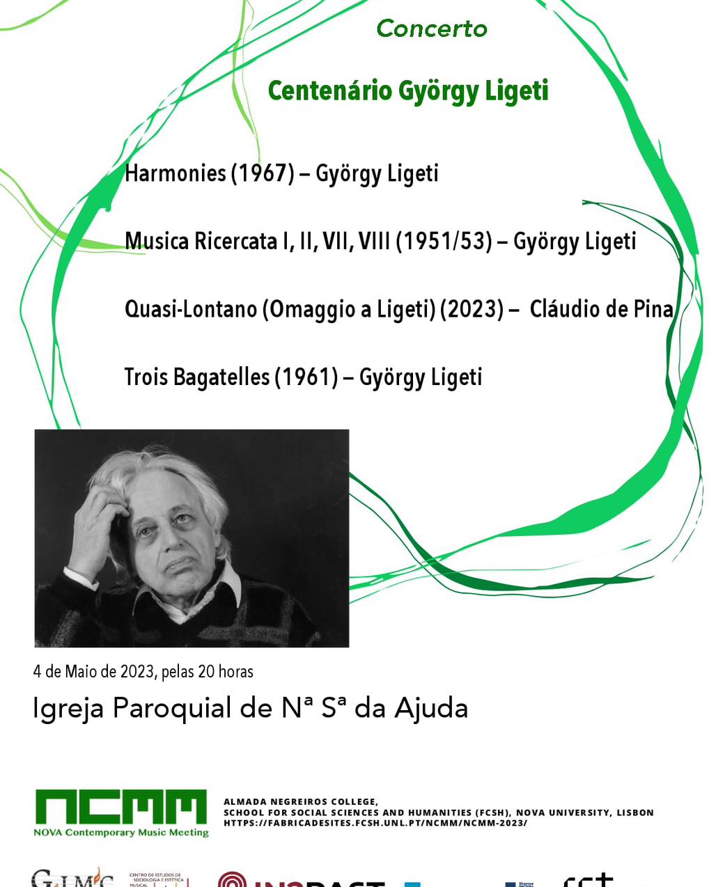 Concerto pelo centenário de György Ligeti